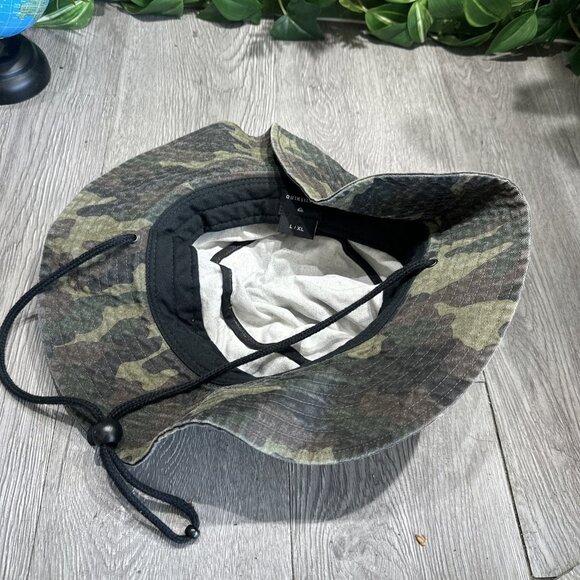 Quiksilver Bushmaster Hat - Safari Boonie Floppy Hat - AQYHA03314 L/XL - Picture 4 of 5